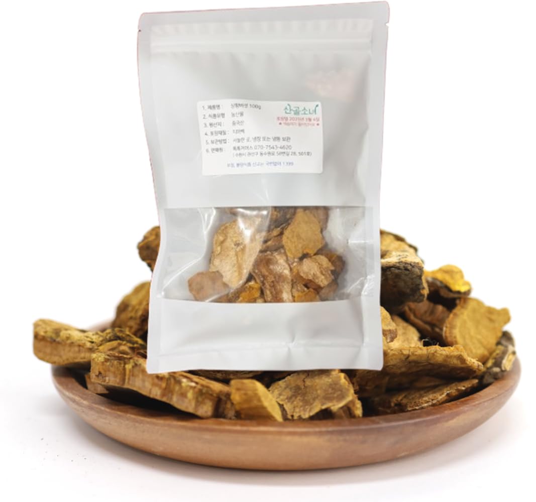 Natural Pure Phellinus Linteus Mushroom Dried Bulk Herbs 3.52 Ounce(100gram)