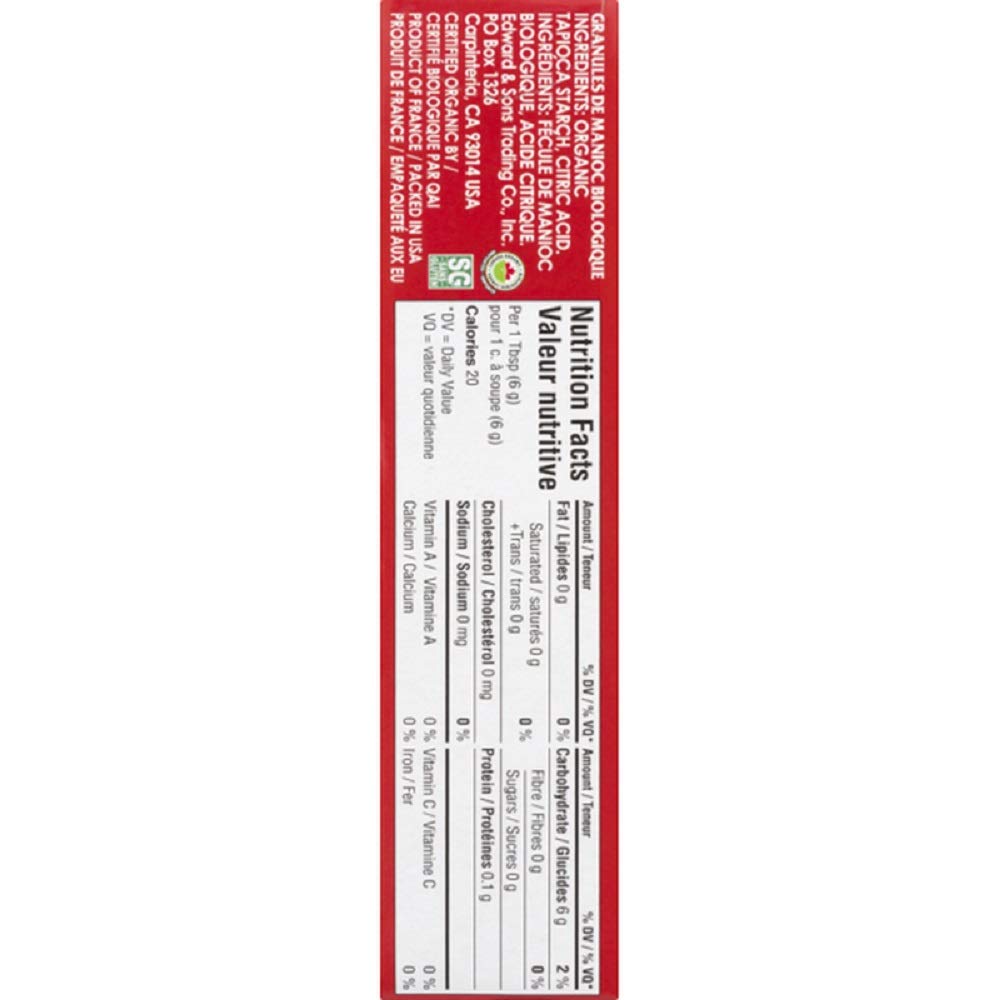 Lets Do Organic Tapioca Granules - Instant Tapioca, Tapioca Flour for Baking, Tapioca Starch Flour, Organic Tapioca Pudding Mix