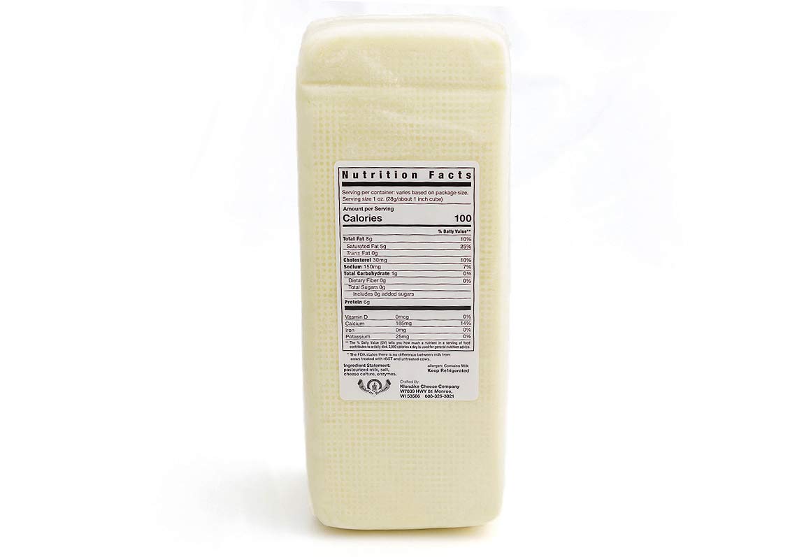 Brick - Wisconsin Cheese - Mild Brick Cheese (5Lb)
