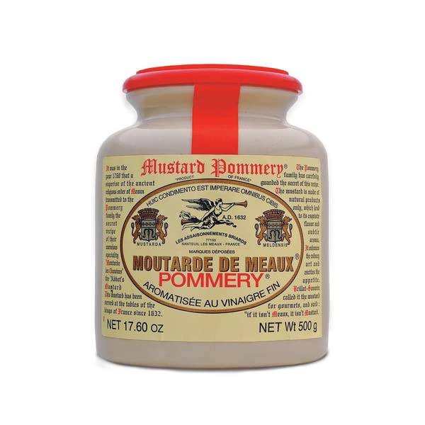 Pommery Meaux Mustard Stone Jar, 176-Ounce
