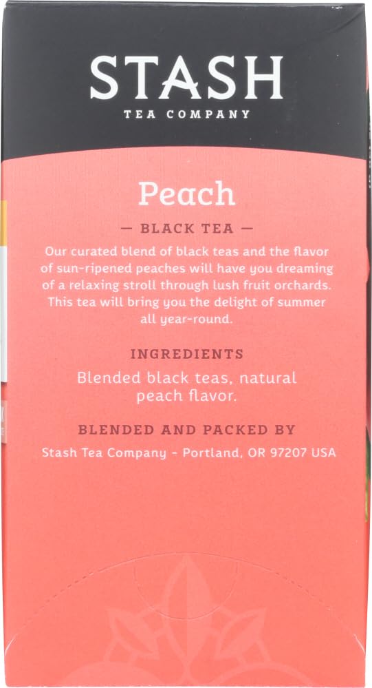 Stash Tea Peach Tea, 20 ct, 2 pk
