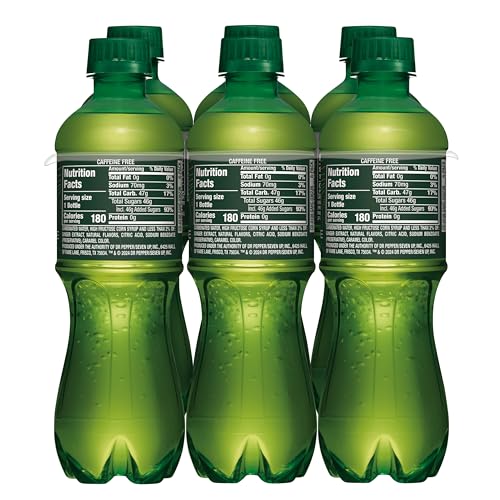 Canada Dry Ginger Ale Soda .5 L bottles 6 pack