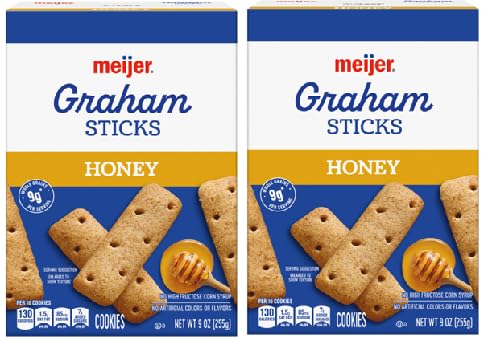 Honey Graham Sticks (2 Boxes, 9 oz. each)