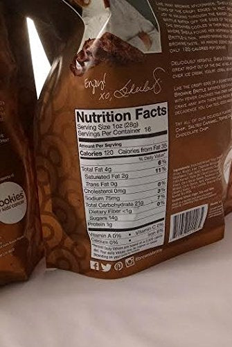 Sheila G'S Original Chocolate Chip Brownie Brittle 16 Oz (Super Value 2 Pack)