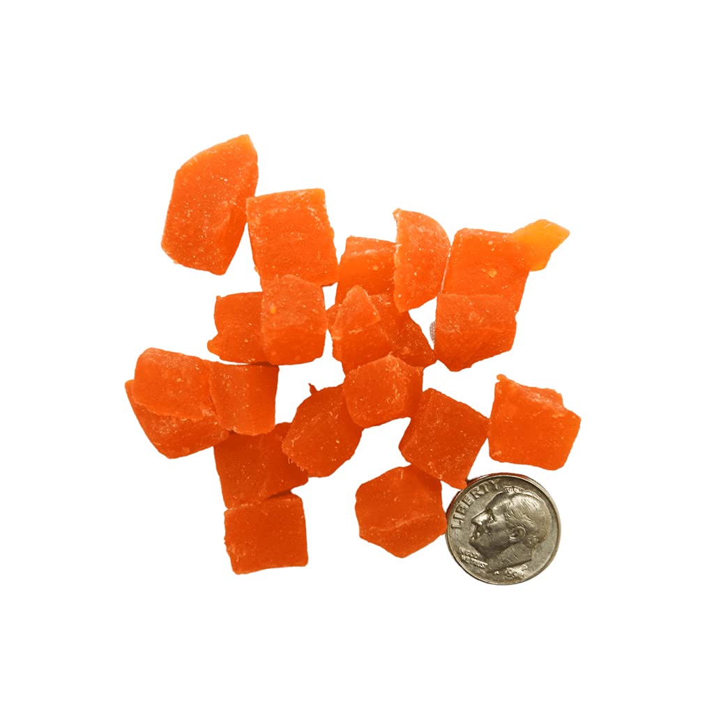 Suncoast Sugar Gliders Diced Mango 8 Oz. + Diced Papaya 8 Oz. (1 Pound Total)