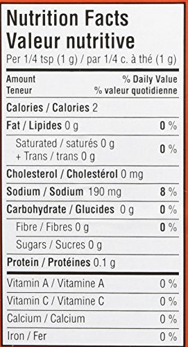 The Keg Steakhouse Steak Seasoning, Gluten Free, No MSG, 38.8oz (1.1kg), Imported from Canada