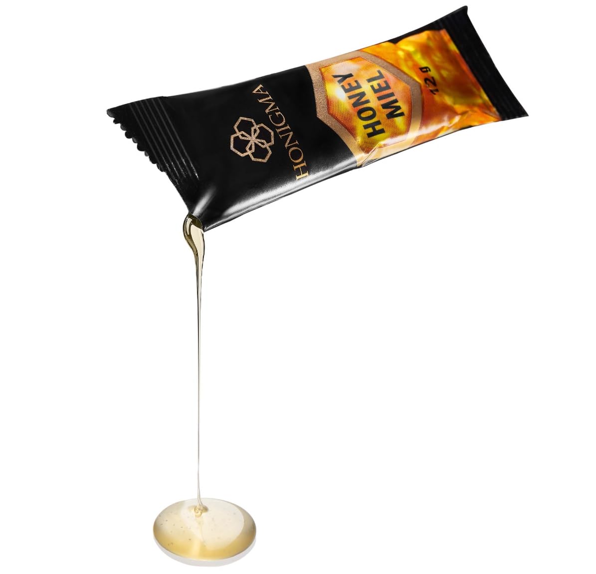 Honigma Raw Honey | Exquisite Taste | 100% Pure | Unpasteurized | Unfiltered | Partially Crystallized | (50 Count (Pack Of 2), A