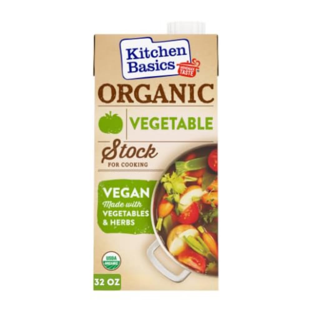 Kitchen Basics Organic Vegetable Stock 32 Oz. Carton
