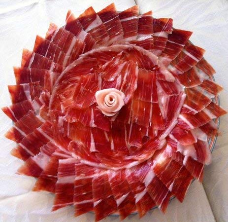 Jamon Ib Rico Grass Fed - La Nava - Bone - In (16 To 18 Lb Aprox) - 36 Months Aged - Dry Cured Ham - Spain Gourmet Delicatessen