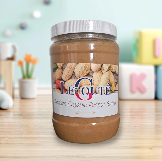 Haitian Organic Peanut Butter, 32 Oz Xl Sweet & Spicy