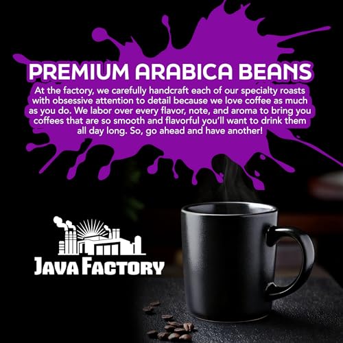 Java Factory Coffee Pods High Caffeine Coffee Compatible With K Cup Malt-Inspired Including 2.0, Da Extra Bold Double Caffeinated, 80 Count
