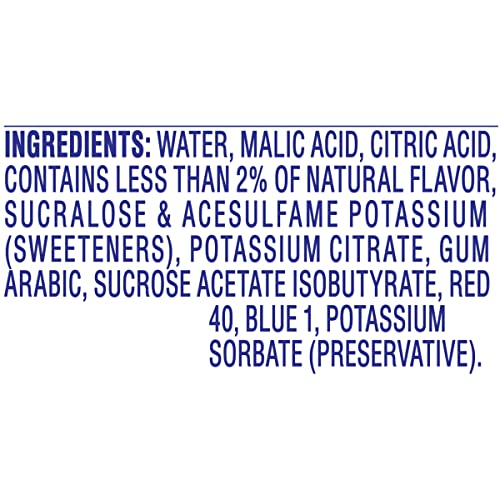 Crystal Light Liquid Blueberry Raspberry Naturally Flavored Drink Mix, 1.62 fl oz Bottle