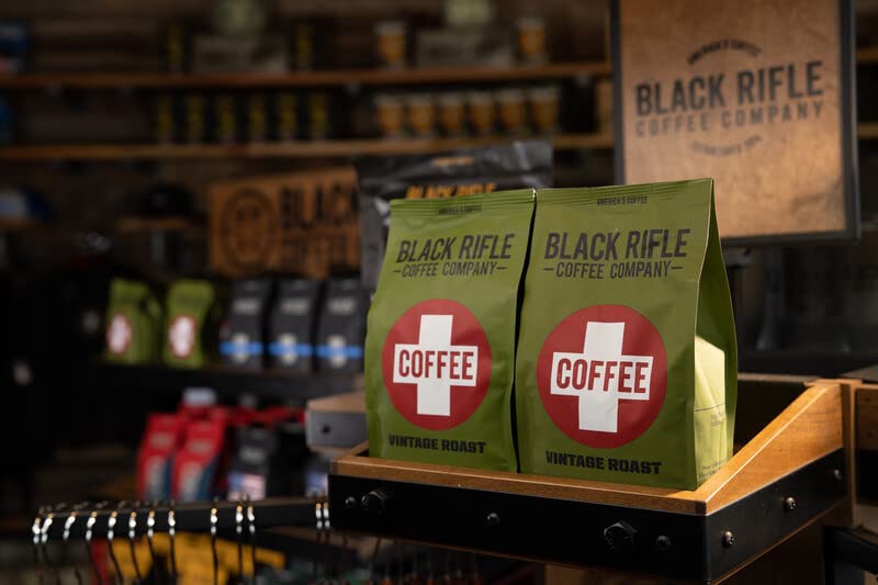Black Coffee Medium Roast Ground Coffee, Smooth Flavor with Citrus Notes, 12 Ounce Bag