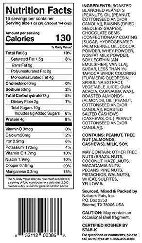 Natures Eats Muscle Recovery Trail Mix, Assorted Nuts, 16 Ounce