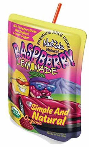 NuKids Raspberry-Lemonade Organic Juice Drink 24 Pack