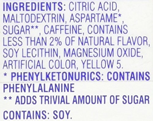 Crystal Light On The Go Citrus Caffeine, 10 Packets, 0.9 Ounce (Pack of 4)