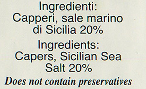 Antonino Caravaglio Salted Capers, 3.2 Ounce