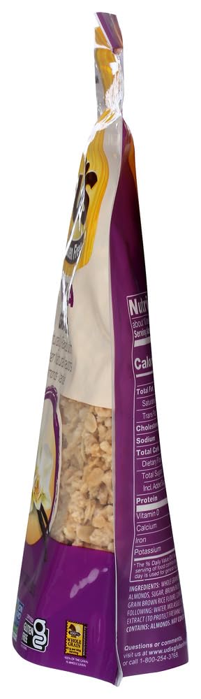 Udis Gluten Free Vanilla Granola, 12 Ounce - 6 Per Case.