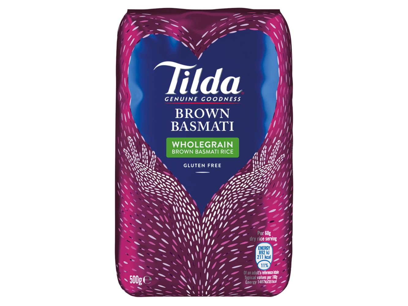 Tilda Wholegrain Basmati Rice (500g)
