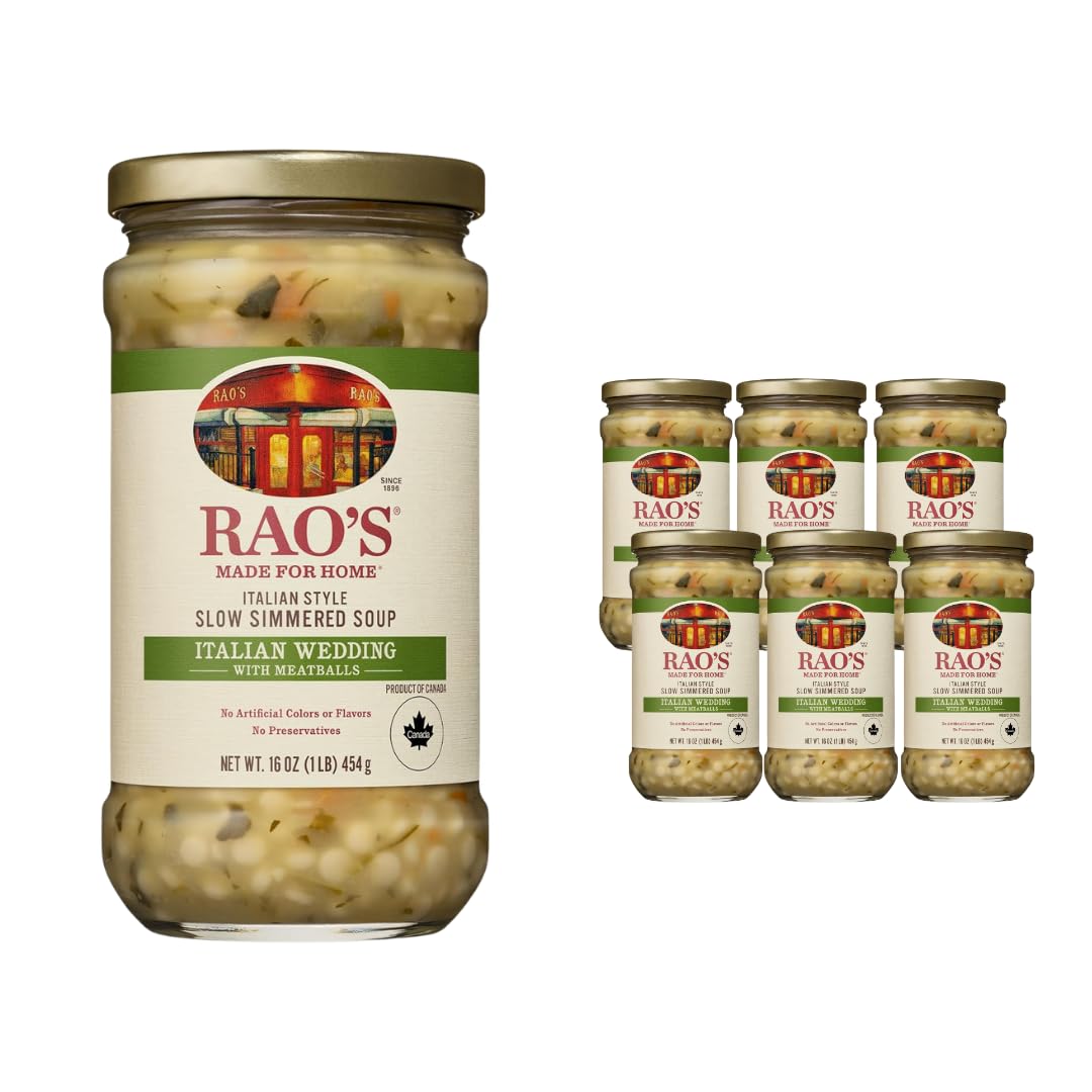 RaoS Homemade | Italian Wedding Soup | 16Oz | Pack Of 6