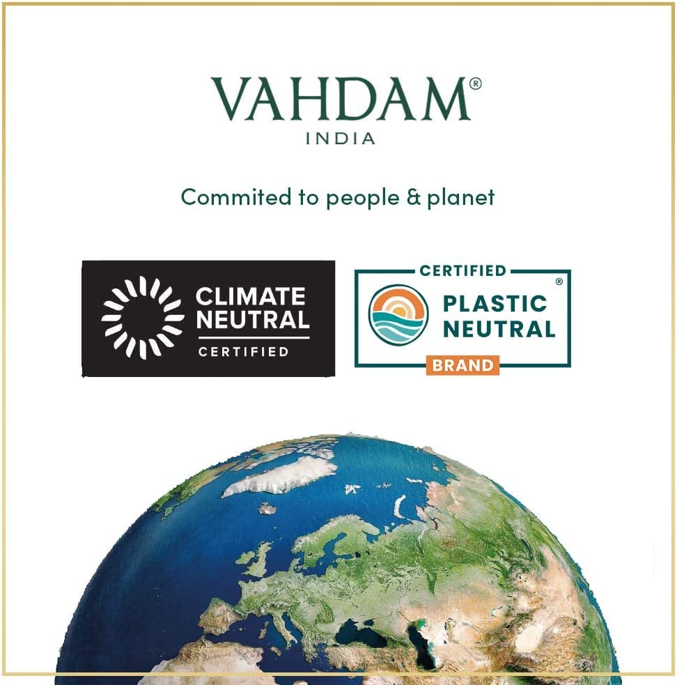 Vahdam, Indias Original Masala Chai Tea Bags (100 Count) No Added Flavoring | Blended W/Exotic Spices | Whole Leaf Tea Bags | Resealable Ziplock Pouch