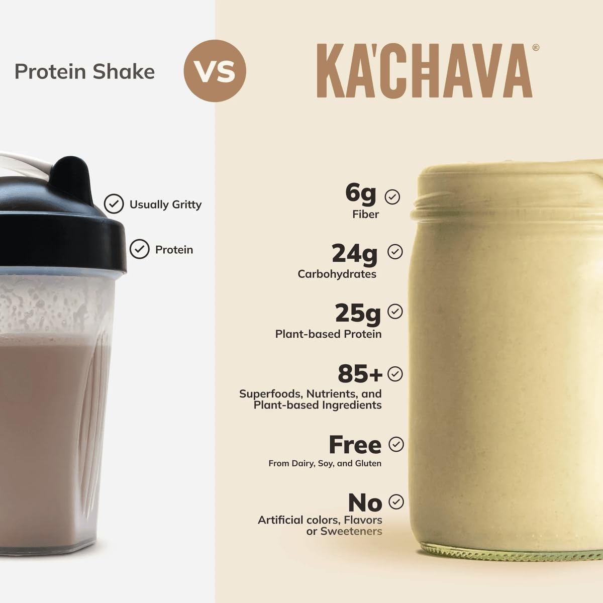 KaChava Shake Powder - 7 Serve 3.0 (7 Servings, Vanilla)