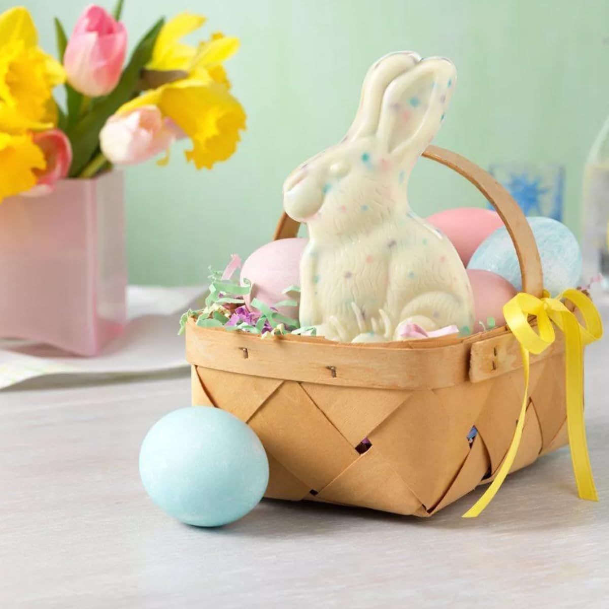 Hershey Chocolate Easter Bunny Candy - Solid Cookie And Cream Easter Bunnies For Egg Hunt Candy & Basket Stuffers - 4.25Oz Giant