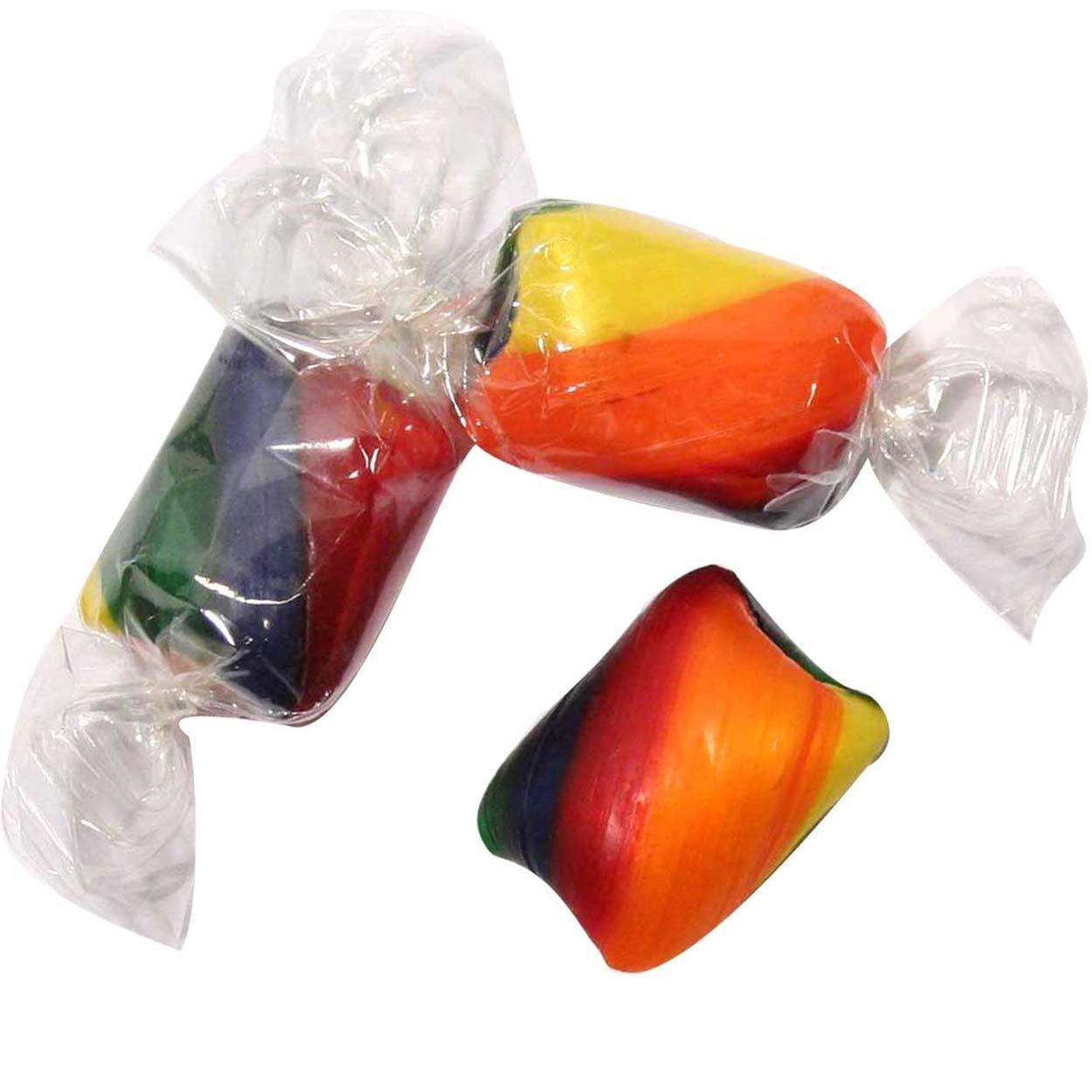 Atkinson Rainbow Candy Twists - Fruit Flavored - 2 Pounds - Multicolor