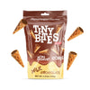 Tiny Bites Crispy Mini Waffle Cones - Top-Grade Belgian Chocolate Treats 4.24 Oz Bag (Pack Of 2) (Milk Chocolate)