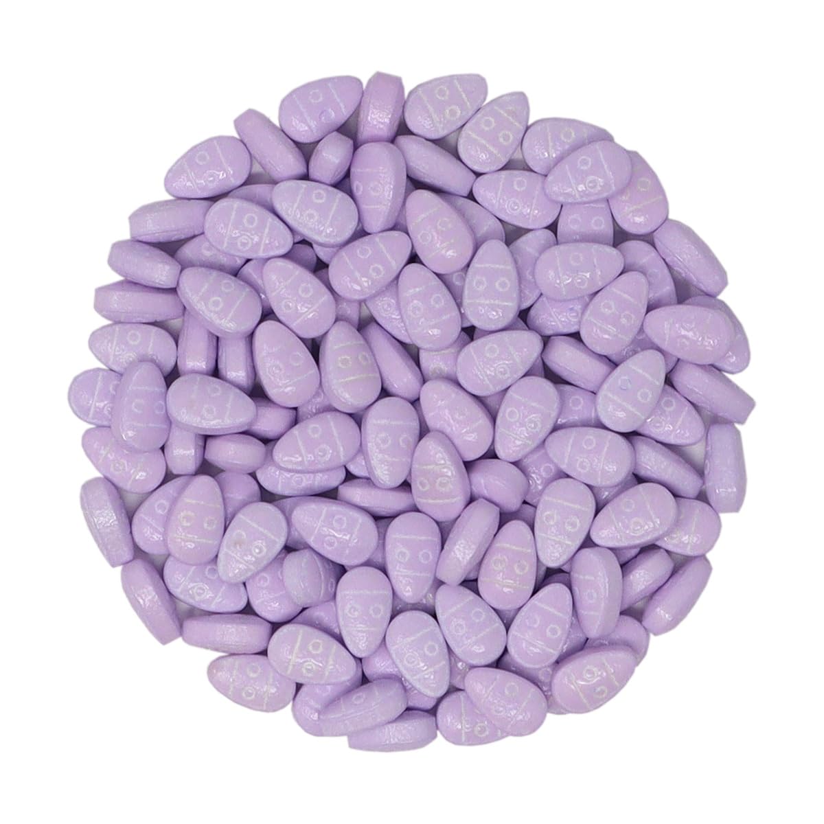 Mystic Sprinkles Easter Candy Shapes Sprinkles (Lavender Easter Eggs, 2Oz Jar)