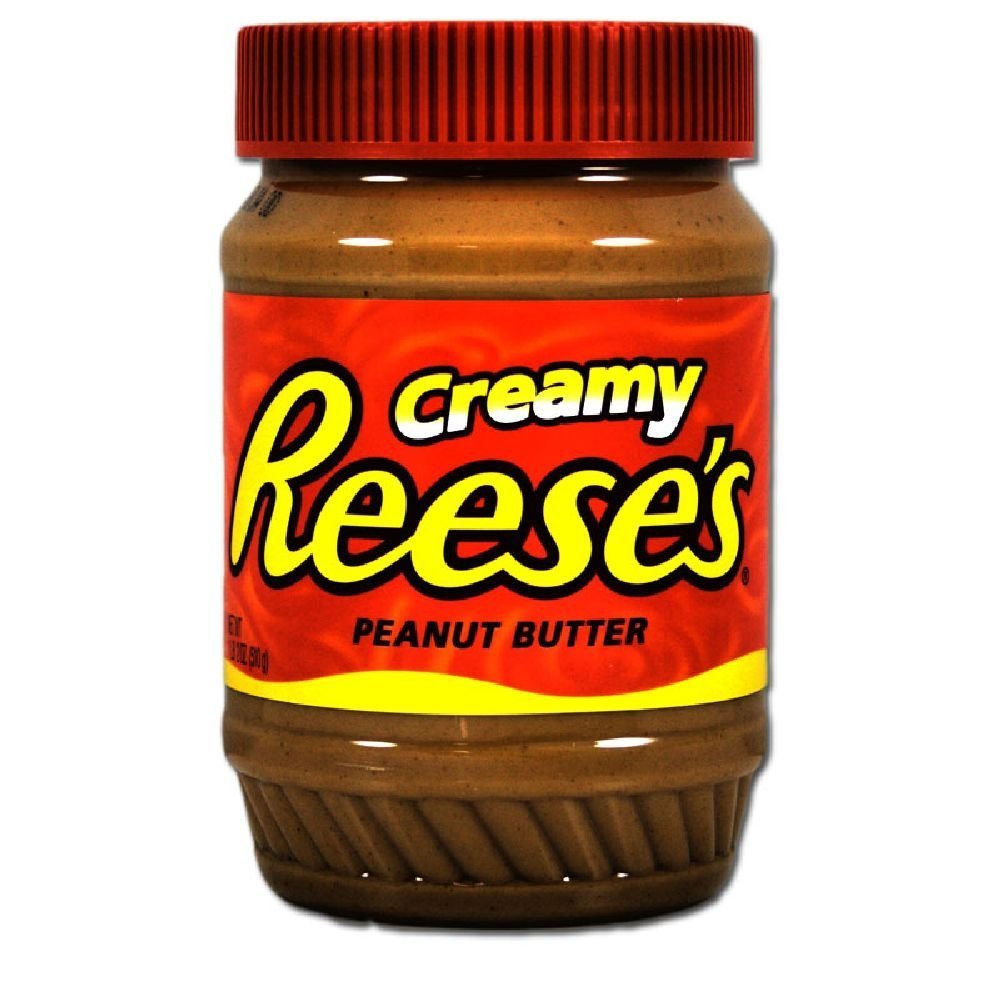 Reeses Creamy Peanut Butter, 18-Ounce Jar (Pack of 2)