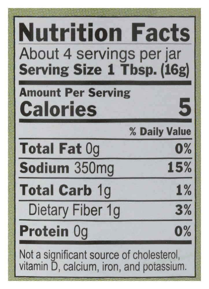 Big Picture Foods Organic Wild Foraged Capers 3.5 Oz