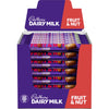 Cadbury Dairy Milk Fruit & Nut Chocolate Bar Single 49G Bar (Pack Of 48)