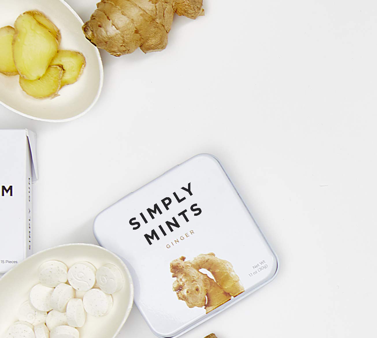 Simply Mints (Ginger, 45 Count (1 Tin))