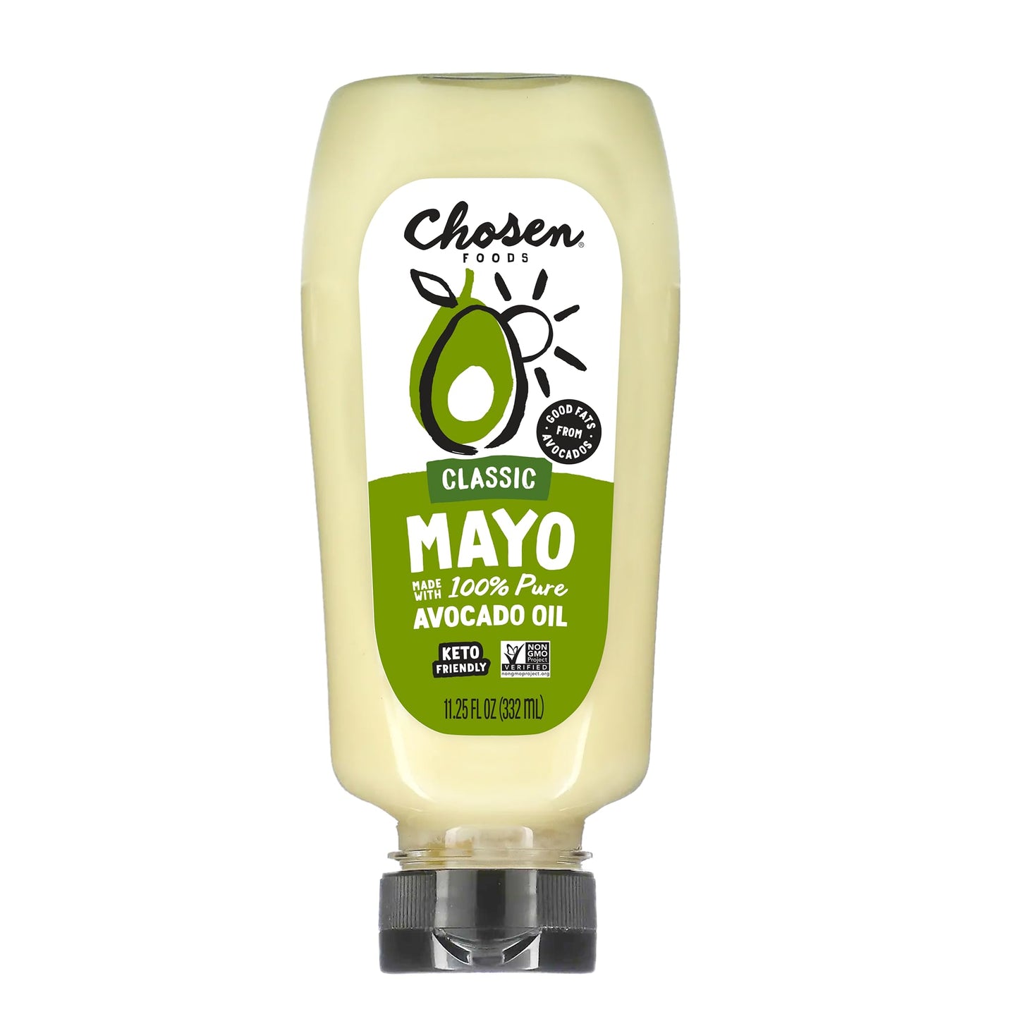 Chosen Foods Classic Squeeze Mayo 332 Ml