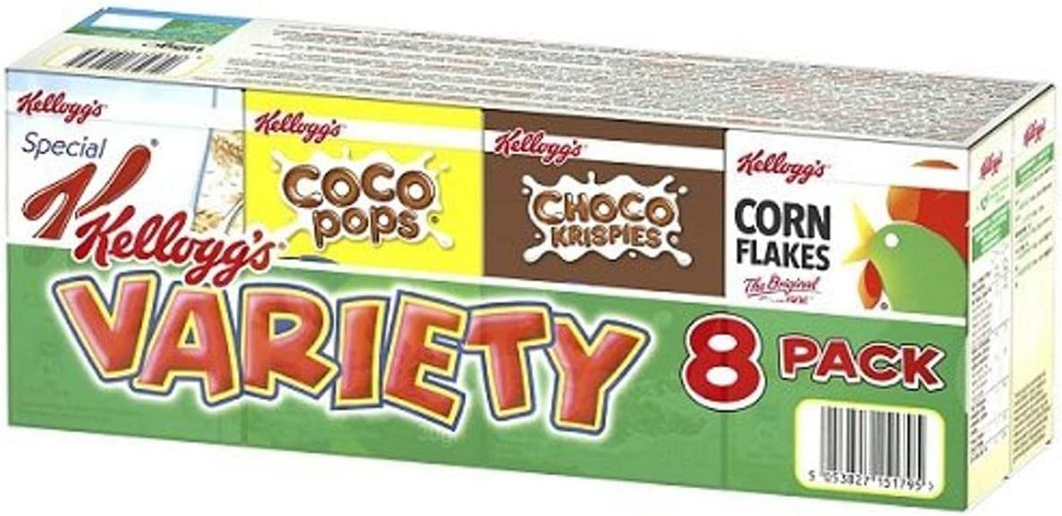 Kelloggs Variety (Pack of 8)