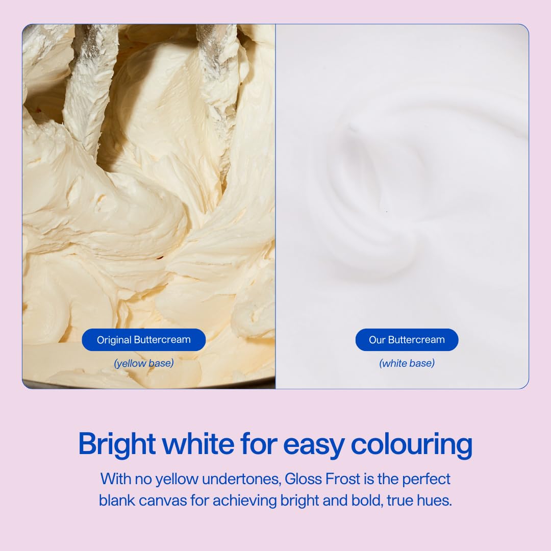 Colour Mill Gloss Frost White Buttercream, 2 Liter (4.4LBS)