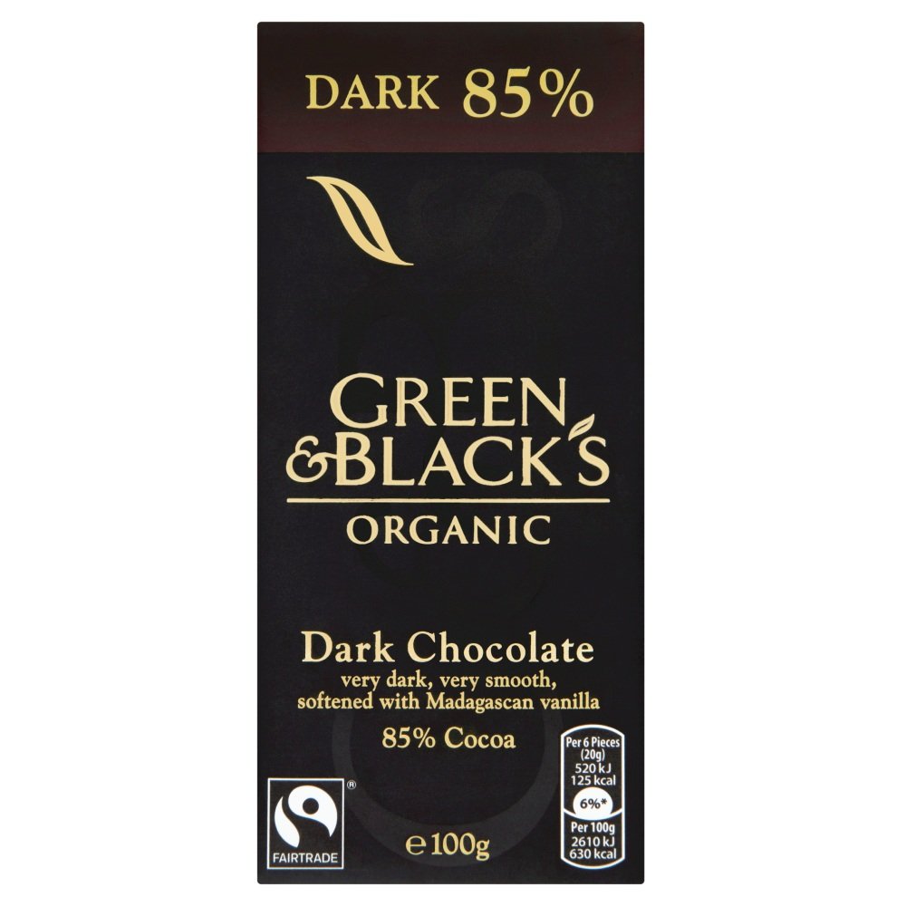 Green & Blacks - Dark 85% Chocolate - 100g