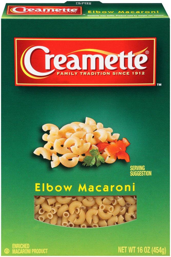 Creamette Elbow Macaroni Pasta, 16 oz Box