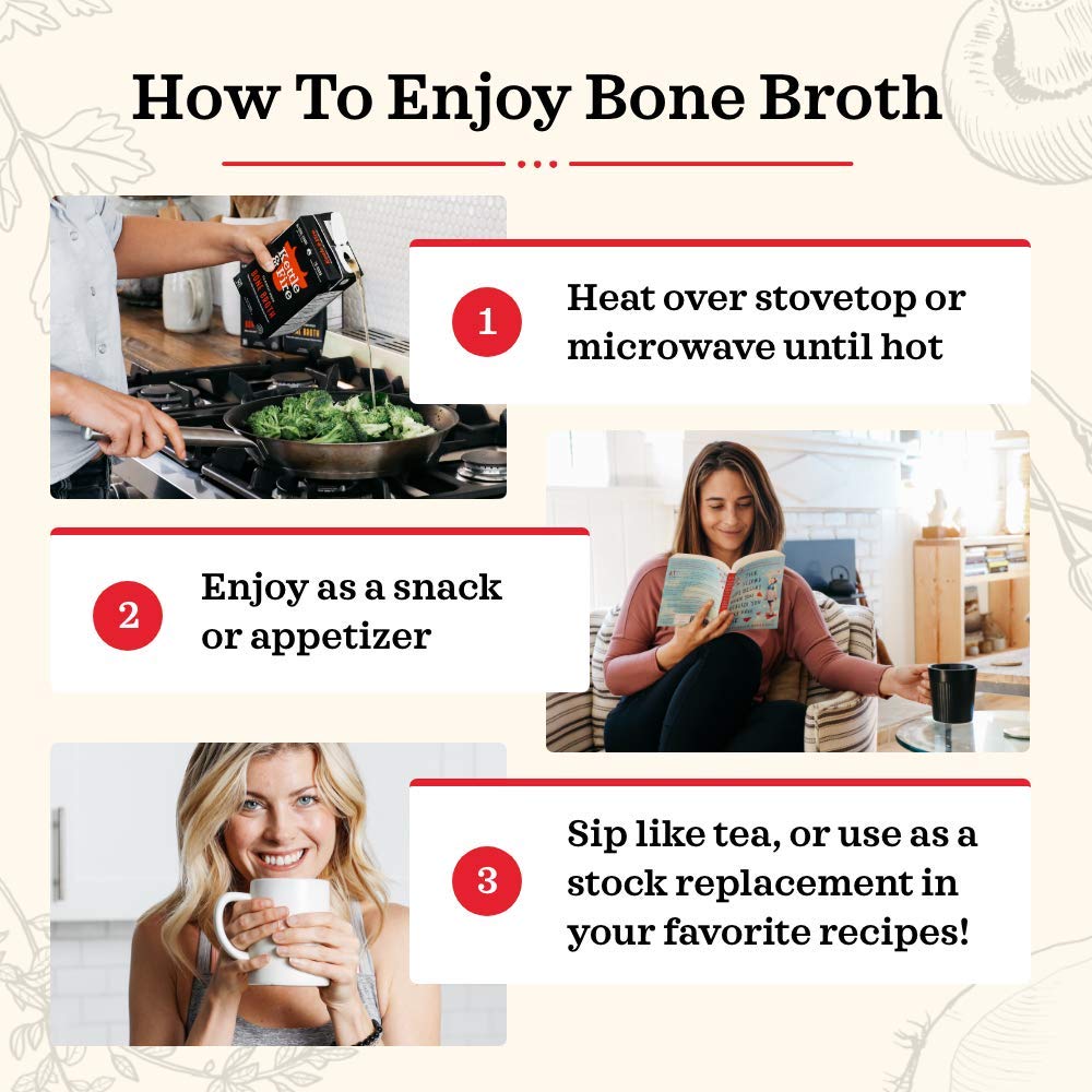 Kettle And Fire Broth Mushroom chicken Bone, 169 OZ