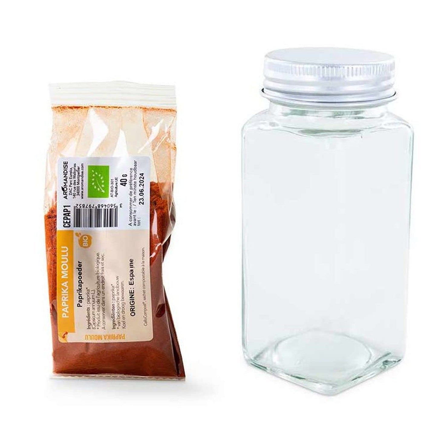 Spice bottle + ground paprika 40 g