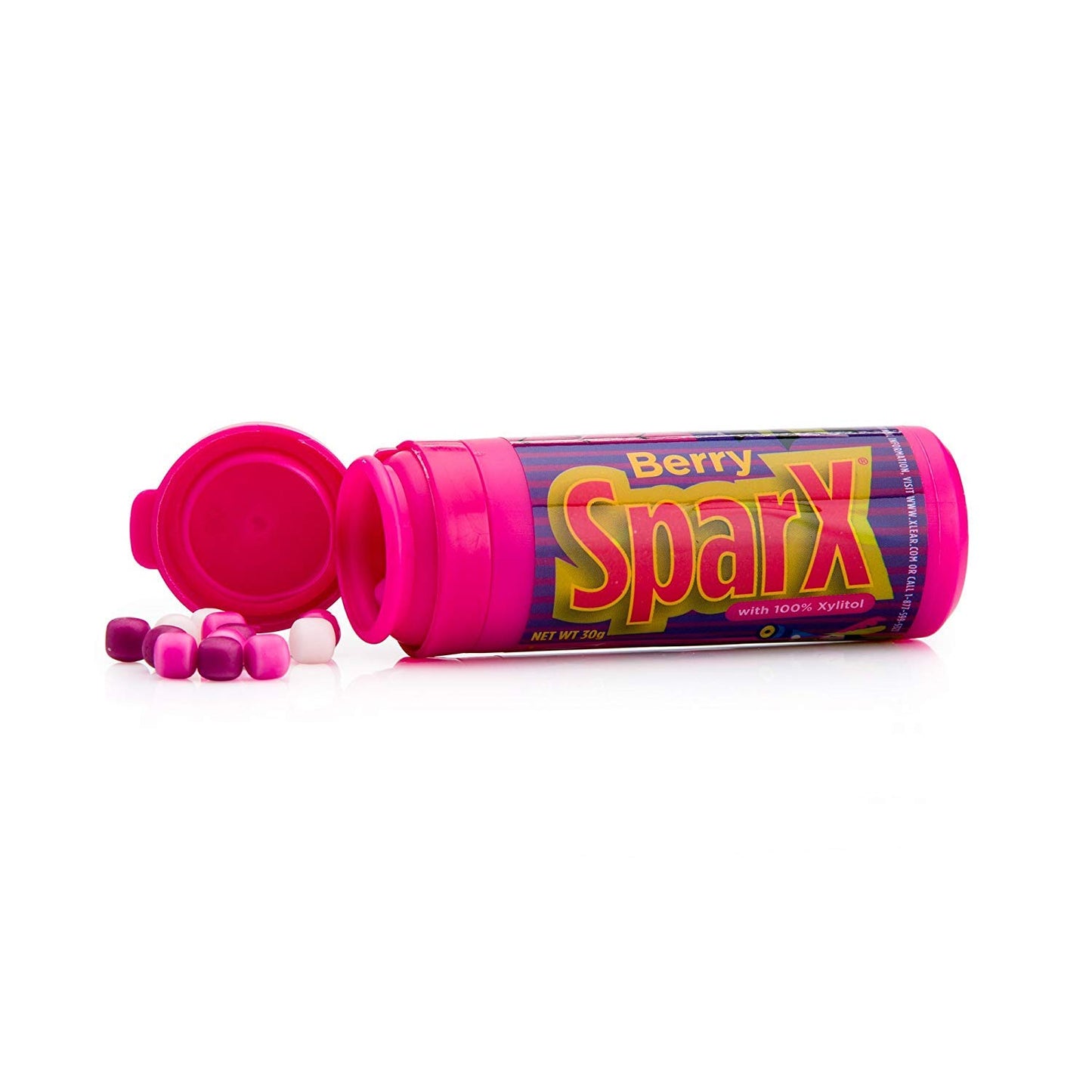 Xlear SparX Sugar-Free Xylitol Hard Candy - On The Go Oral Care for Dry Mouth, Increase Saliva Production, Non-GMO, Gluten-Free