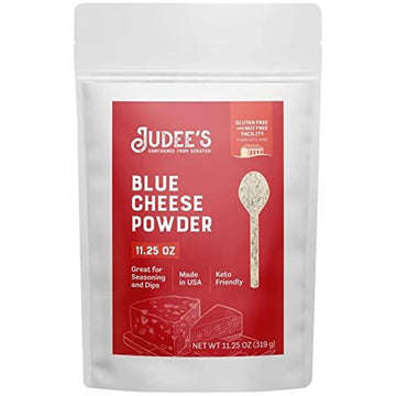Judee S Blue Cheese Powder 11.25 Oz - Gluten-Free And Nut-Free - Use In Seasonings And Salad Dressings - Great For Dips, Sprea