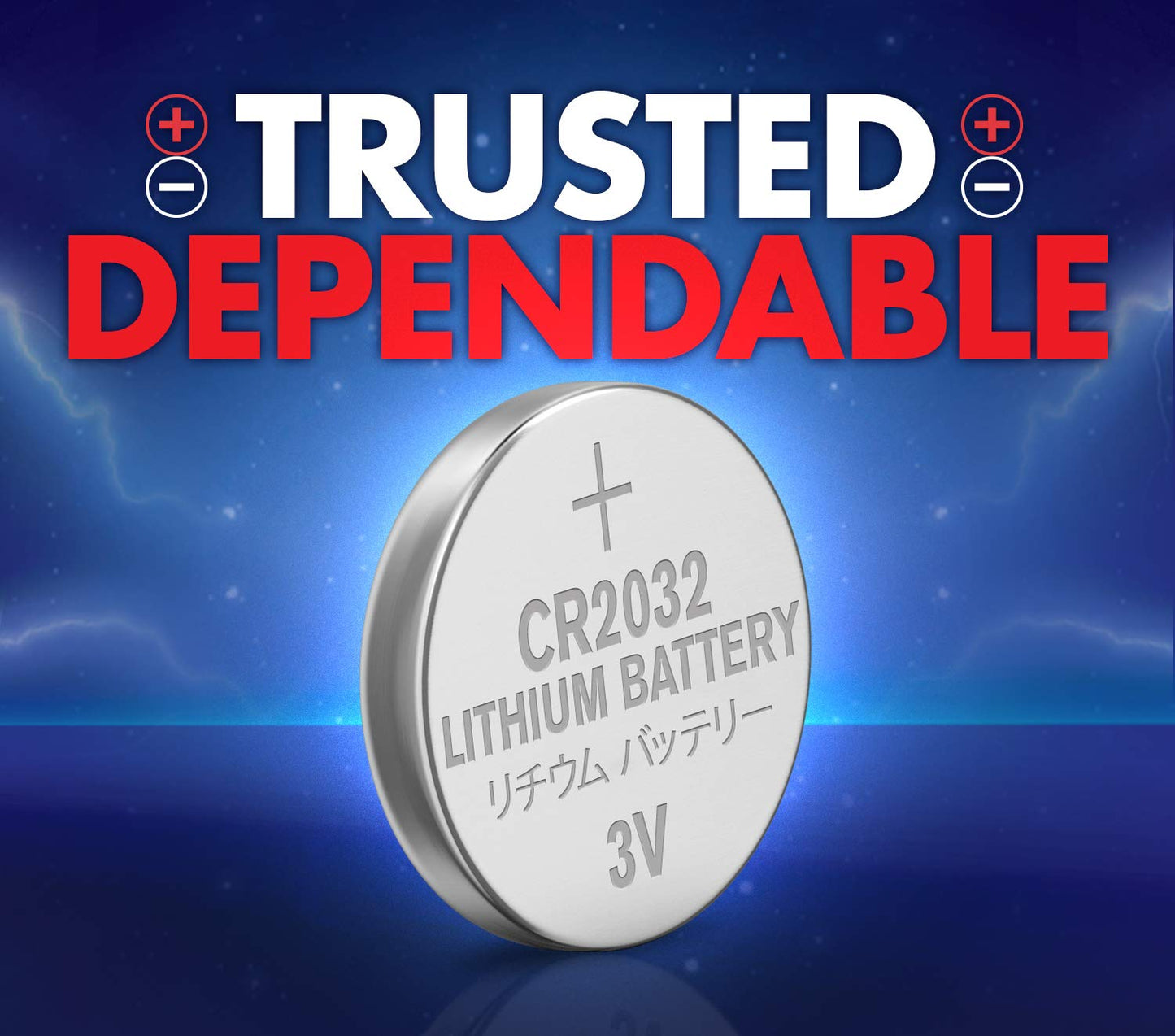Acdelco Cr2032 3V Lithium Coin Cell Battery, Watch And Electronics Button Batteries, 6 Count
