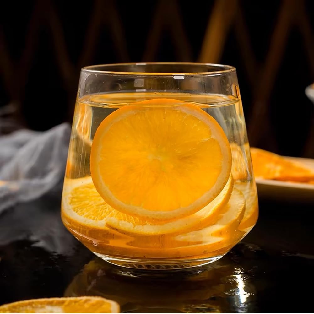 Dehydrated Dried Oranges For Cocktails, Dried Orange Slices3.52Oz/100G, No Sugar Added Fruit Tea 3.52 Oz (23 To 32 Slices)