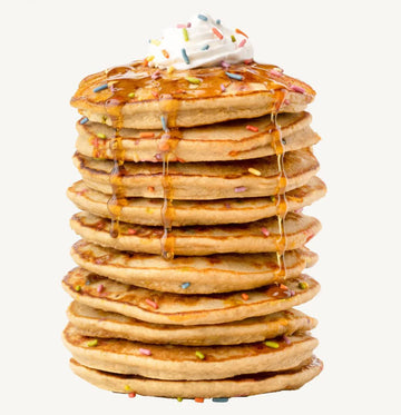 Miss Jones Baking Confetti Pop Oat Pancake And Waffle Mix - Made With Oat Flour, Gluten Free, 10G Of Protein, 100% Whole Grains, 13.99 Ounce (Pack Of 1)