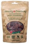 Honestly Cranberry - Unsweetened Dried Cranberries - No Added Sugars, Juices, Or Oils - Non-Gmo - Wisconsin Grown (3 Oz)