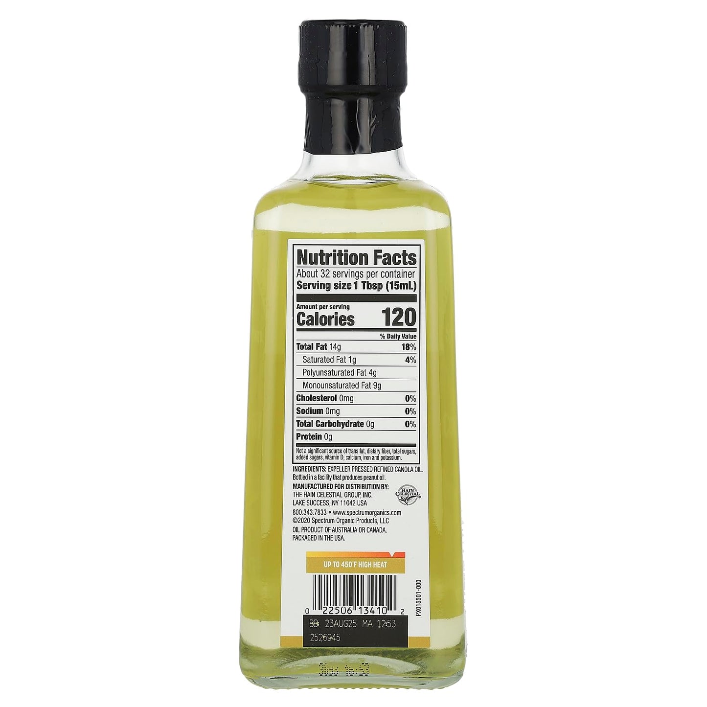 Spectrum, Canola Oil, 16 Fl Oz