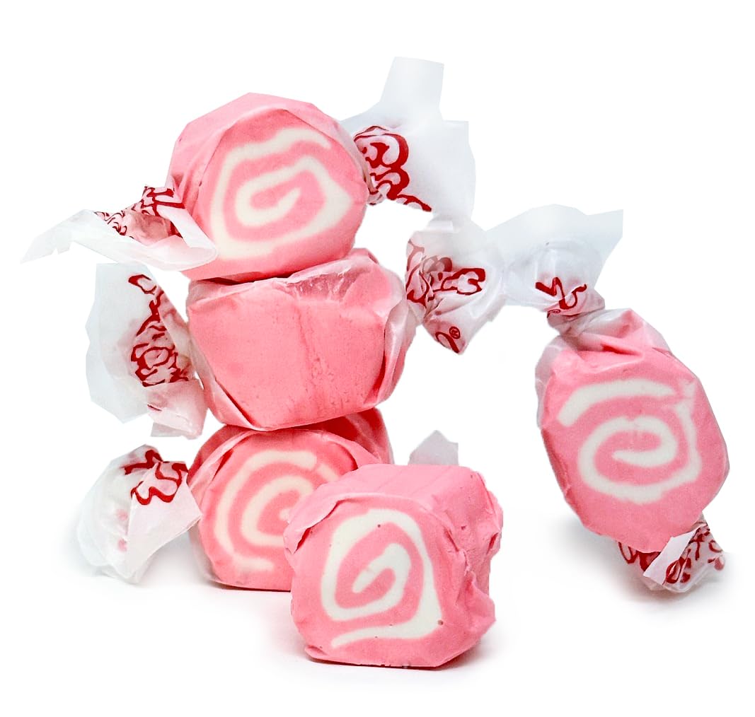 Sweetgourmet Cinnamon Salt Water Taffy Bulk Candy | 1 Pound