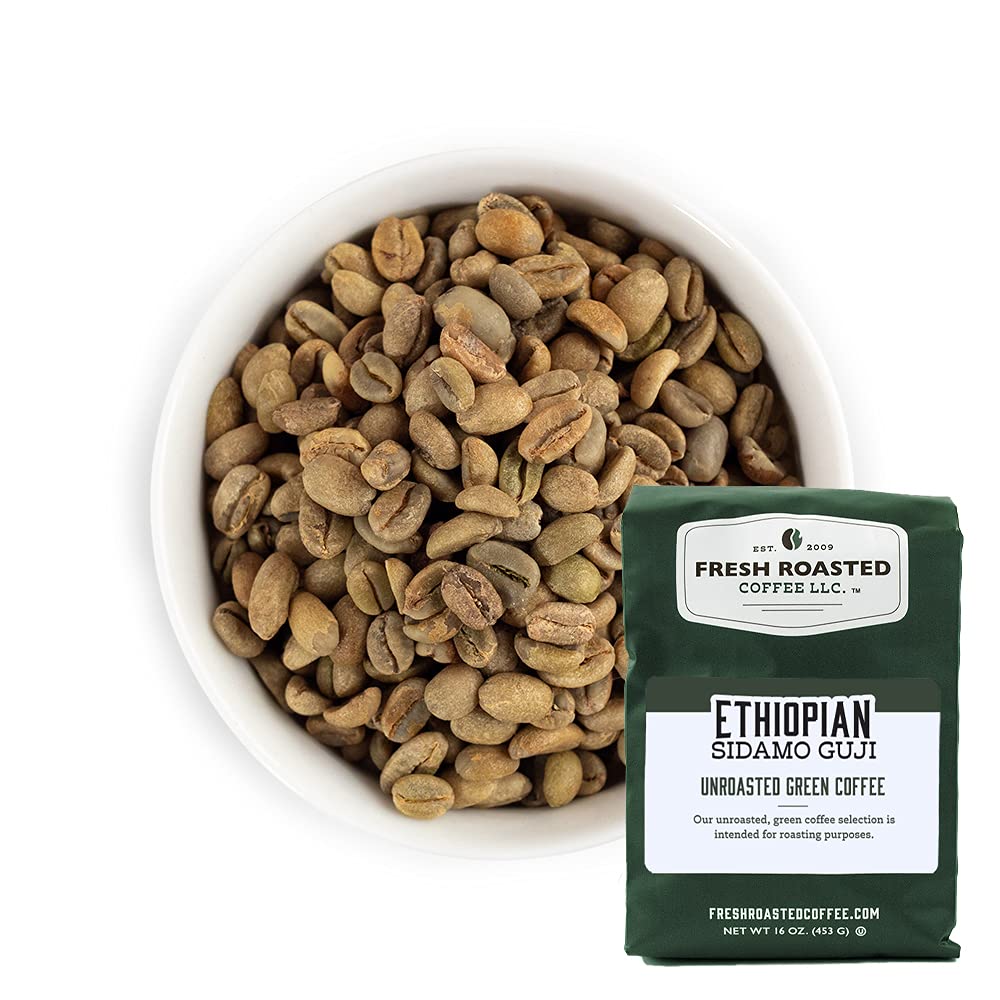 Fresh Roasted Coffee, Unroasted Adventurer Home Roasting Starter Kit, Kosher